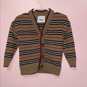BURBERRY BABY cashmire cartigan